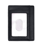 Breed Chase Genuine Leather Front Pocket Wallet - Black - BRDWALL003-BLK BRDWALL003-BLK