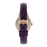 Sophie & Freda Berlin Leather-Band Watch - Purple SAFSF4805