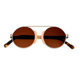 Earth Wood Anakena Polarized Sunglasses - Cedar/Brown - ESG038M ESG038M