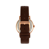 Sophie and Freda Budapest Leather-Band Watch - Brown SAFSF5004