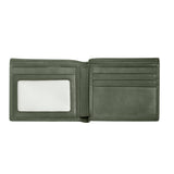Breed Locke Genuine Leather Bi-Fold Wallet - Olive - BRDWALL001-GRN BRDWALL001-GRN