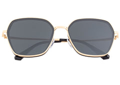Bertha Emilia Polarized Sunglasses - Gold/Black