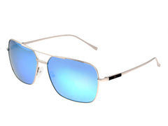 Sixty One Teewah Polarized Sunglasses - Silver/Celeste