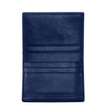 Breed Porter Genuine Leather Bi-Fold Wallet - Navy - BRDWALL002-BLU BRDWALL002-BLU