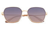 Bertha Emilia Polarized Sunglasses - Gold/Brown BRSBR037BN