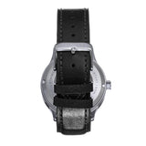 Heritor Automatic Bradford Leather-Band Watch w/Date - Gray & Black - HERHS1103 HERHS1103