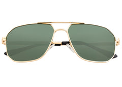 Breed Norma Polarized Sunglasses - Gold/Black