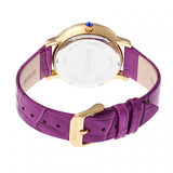 Bertha Courtney Opal Dial Leather-Band Watch - Hot Pink BTHBR7903