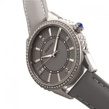 Bertha Clara Leather-Band Watch - Grey BTHBR8102