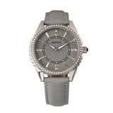 Bertha Clara Leather-Band Watch - Grey BTHBR8102