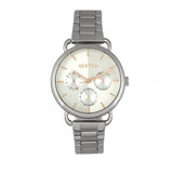 Bertha Gwen Bracelet Watch w/Day/Date - Silver BTHBR8301