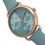 Bertha Gwen Leather-Band Watch w/Day/Date - Seafoam BTHBR8306