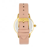 Bertha Grace MOP Leather-Band Watch - Apricot BTHBR9004