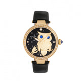 Bertha Rosie Leather-Band Watch - Gold/Black BTHBR8803