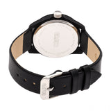 Crayo Jolt Leatherette Strap Watch - Black CRACR4901