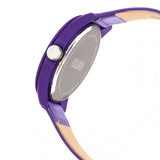 Crayo Jolt Leatherette Strap Watch - Purple CRACR4904