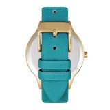 Crayo Gel Leatherette Strap Watch - Blue CRACR5104