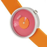 Crayo Pinwheel Silicone Strap Watch - Orange CRACR5202