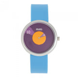 Crayo Pinwheel Silicone Strap Watch - Light Blue CRACR5203