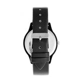 Crayo Splat Leatherette Strap Watch - Black CRACR5302