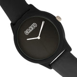 Crayo Splat Leatherette Strap Watch - Black CRACR5302