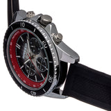 Breed Tempo Chronograph Strap Watch - Black/Red - BRD9104 BRD9104