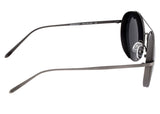 Breed Barlow Titanium Polarized Sunglasses - Gunmetal/Black BSG055GY