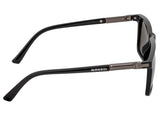Breed Caelum Polarized Sunglasses - Black/Black BSG063BK