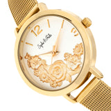 Sophie and Freda Lexington Bracelet Watch - Gold/White SAFSF5203