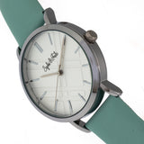 Sophie and Freda Budapest Leather-Band Watch - Teal SAFSF5001