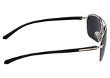 Simplify Lennox Polarized Sunglasses - Silver/Black SSU119-SL