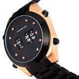 Morphic M76 Series Drum-Roll Bracelet Watch - Black/Rose Gold - MPH7609 MPH7609