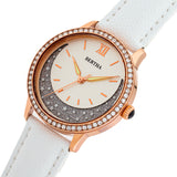 Bertha Dolly Leather-Band Watch - White  BTHBS1005