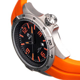 Shield Vessel Strap Watch w/Date - Orange - SLDSH112-2 SLDSH112-2