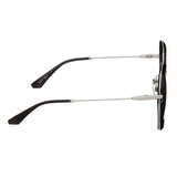 Bertha Teagan Polarized Sunglasses - Black/Silver BRSBR033SL