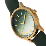 Sophie and Freda San Diego Leather-Band Watch - Green SAFSF5103
