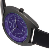 Breed Victor Leather-Band Watch - Purple/Black - BRD9206 BRD9206