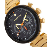 Morphic M87 Series Chronograph Bracelet Watch w/Date - Gold/Black MPH8705