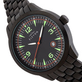 Elevon Atlantic Bracelet Watch w/Date - Black ELE119-5