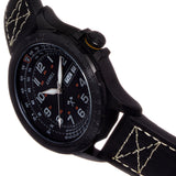 Axwell Blazer Leather Strap Watch - Black - AXWAW106-5 AXWAW106-5