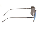 Sixty One Teewah Polarized Sunglasses - Gunmetal/Blue-Green SIXS105GM