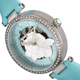 Empress Anne Automatic Semi-Skeleton Leather-Band Watch - Mint EMPEM3102