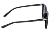 Bertha Piper Polarized Sunglasses - Black/Silver BRSBR039SL