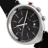 Breed Tempest Chronograph Leather-Band Watch w/Date - Black BRD8605