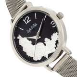 Sophie and Freda Lexington Bracelet Watch - Silver/Black SAFSF5201
