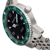 Heritor Automatic Dominic Bracelet Watch w/Date - Green/Black HERHR9803