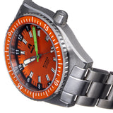 Shield Nitrox Bracelet Watch w/Date - Orange SLDSH114-2