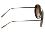Breed Barlow Titanium  Polarized Sunglasses - Bronze/Brown BSG055BN