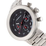 Morphic M78 Series Chronograph Bracelet Watch - Silver/Black MPH7802