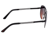 Breed Leo Titanium Polarized Sunglasses - Black/Brown BSG051BK